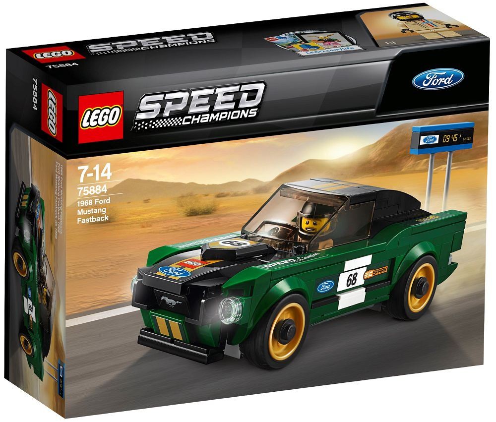1968 ford mustang lego