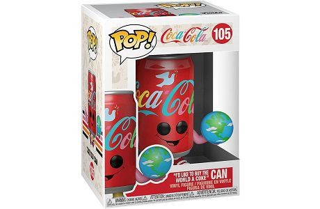 Funko POP 105 Coca Cola - I'd Like to Buy The World a Coke Can 