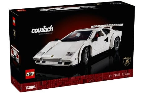 LEGO icons 10337 Lamborghini Countach 5000 Quattrovalvole