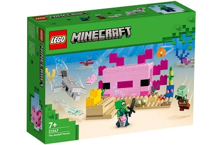 Lego Minecraft 21247 The Axolotl House