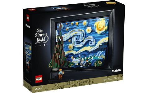 Lego Ideas 21333 Vincent van Gogh - The Starry Night