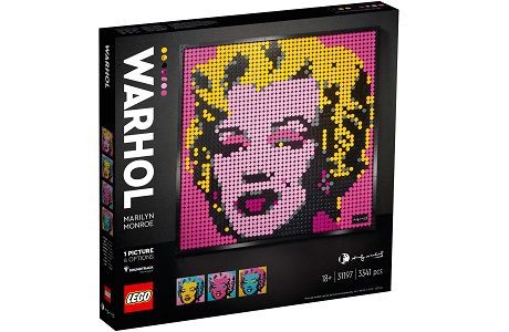 Lego Art 31197 Andy Warhol's Marilyn Monroe