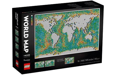 Lego Art 31203 World Map