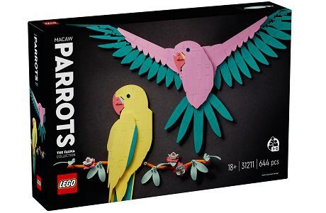Lego Art 31211 The Fauna Collection – Macaw Parrots