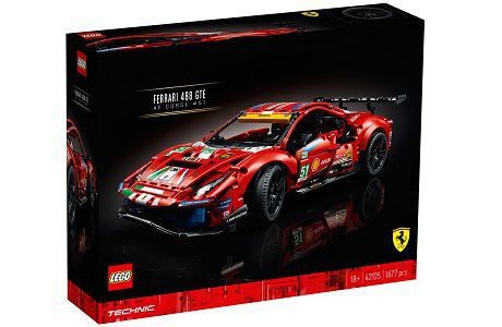 Lego Technic 42125 Ferrari 488 GTE “AF Corse #51