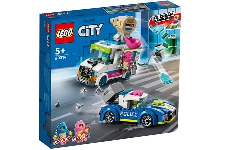 Lego City 60314 Ice Cream Truck Police Chase