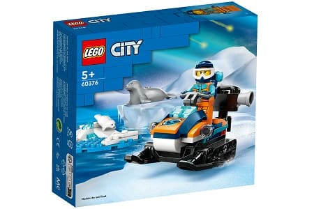 Lego City 60376 Arctic Explorer Snowmobile