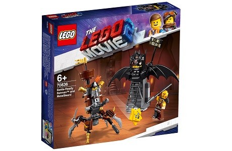 The LEGO Movie 2 70836 Battle Ready Batman and Metal Beard