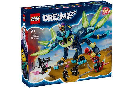 Lego DREAMZzz 71476 Zoey and Zian the Cat-Owl