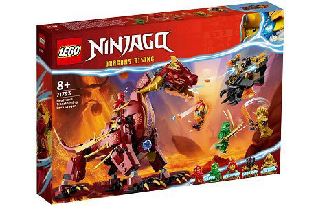 Lego Ninjago 71793 Heatwave Transforming Lava Dragon