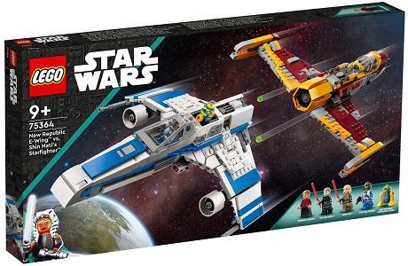 Lego Star Wars 75364 New Republic E-Wing vs. Shin Hati’s Starfighter