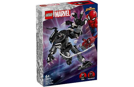 Lego Marvel Super Heroes 76276 Venom Mech Armor vs. Miles Morales