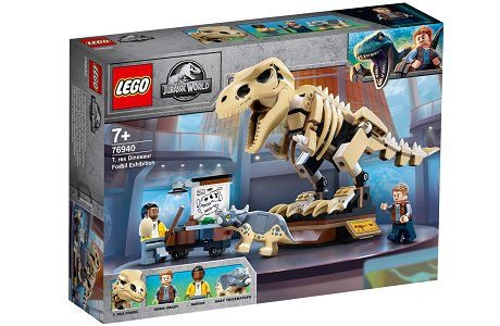 Lego Jurassic World 76940 T. rex Dinosaur Fossil Exhibition