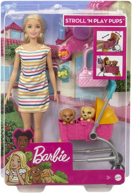 ​Barbie Stroll ‘n Play Pups
