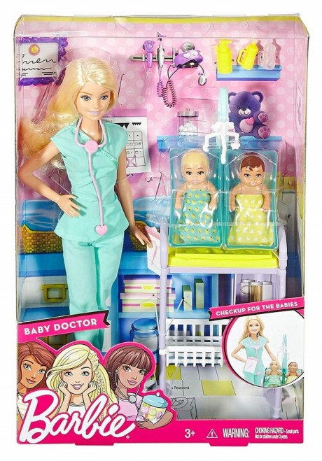 Barbie Careers Baby Doctor Set Blond