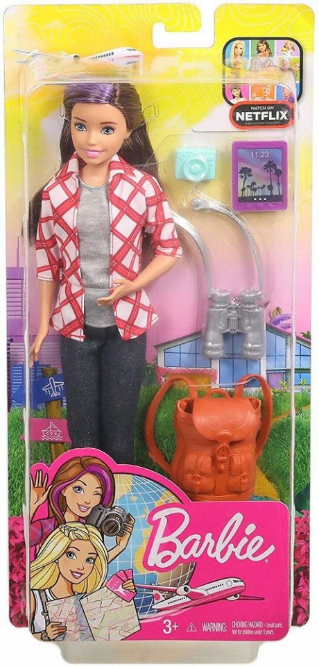 Barbie Travel Doll Playset