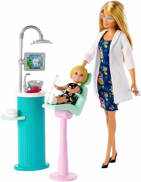 Barbie Dentist Doll Playset-3