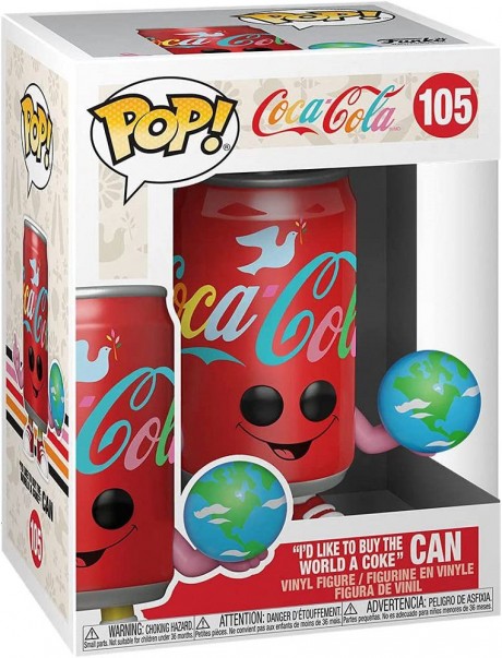 Funko POP 105 Coca Cola - I'd Like to Buy The World a Coke Can 