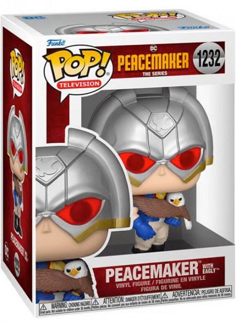 Funko POP 1232 Peacemaker with Eagly