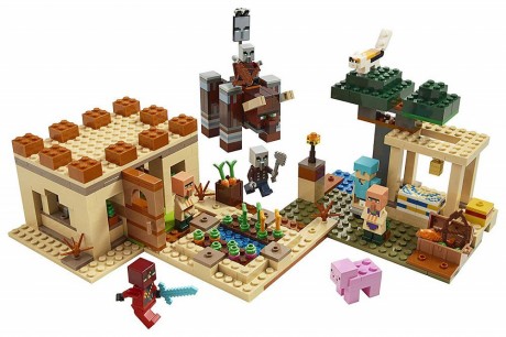 Lego Minecraft 21160 The Villager Raid-1