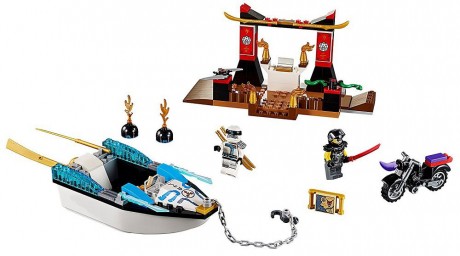 Lego Juniors 10755 Zane's Ninja Boat Pursuit-1