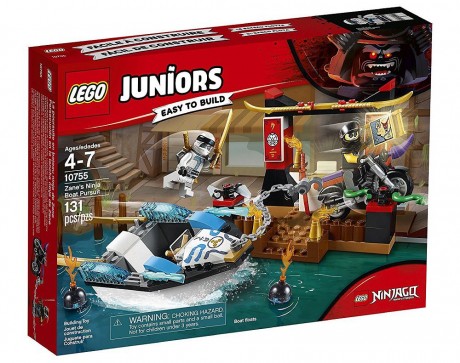 Lego Juniors 10755 Zane's Ninja Boat Pursuit