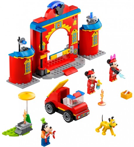 Lego Disney 10776 Mickey and Friends Fire Station and Truck-1