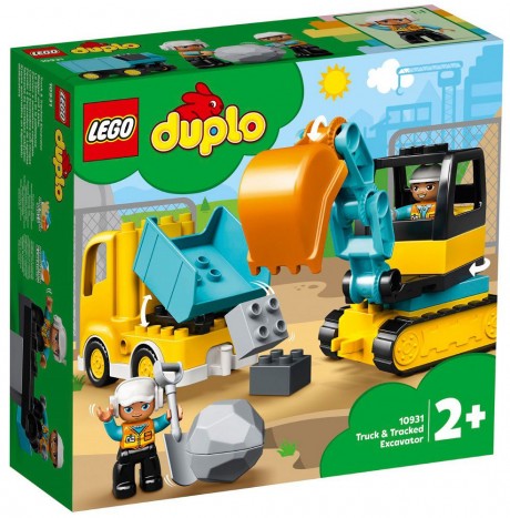 Lego Duplo 10931 Truck and Tracked Excavator