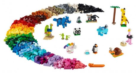 Lego Classic 11011 Bricks and Animals-1