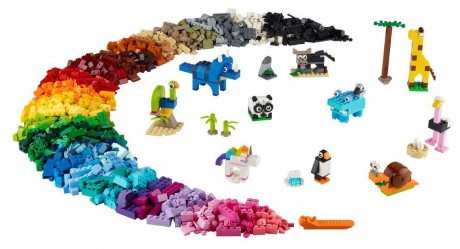 Lego Classic 11011 Bricks and Animals-1