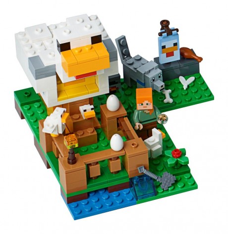 Lego Minecraft 21140 The Chicken Coop-1