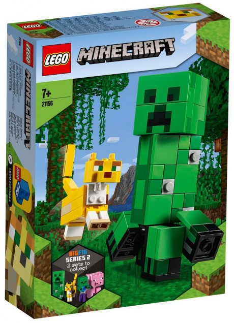 Lego Minecraft 21156 BigFig Creeper and Ocelot