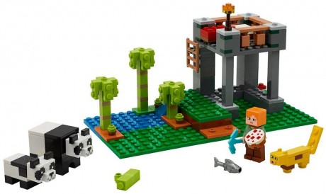 Lego Minecraft 21158 The Panda Nursery-1