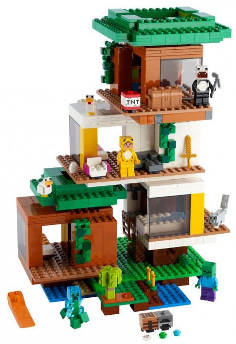 Lego Minecraft 21174 The Modern Treehouse-1