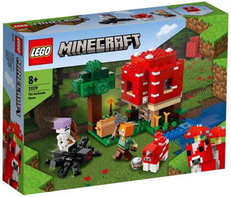 Lego Minecraft 21179 The Mushroom House