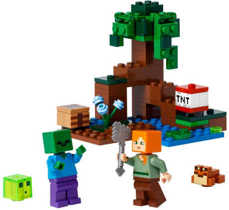 Lego Minecraft 21240 The Swamp Adventure-1