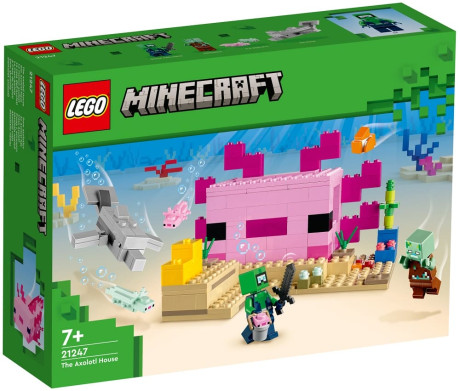 Lego Minecraft 21247 The Axolotl House