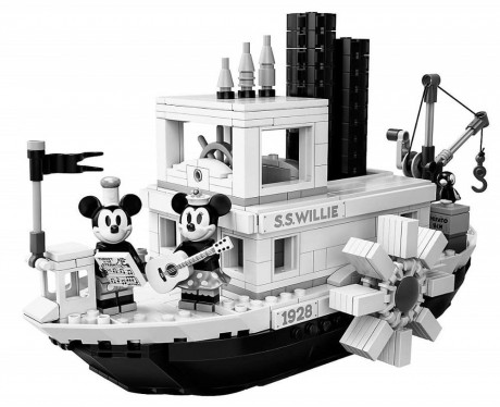 Lego Ideas 21317 Steamboat Willie-1