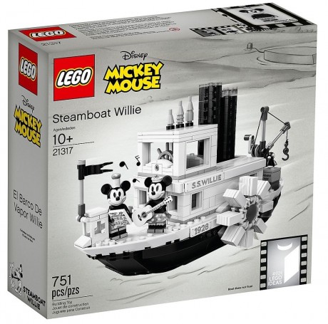 Lego Ideas 21317 Steamboat Willie