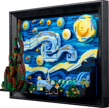 Lego Ideas 21333 Vincent van Gogh - The Starry Night-1