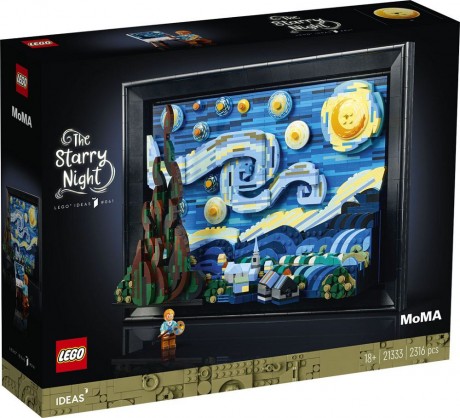 Lego Ideas 21333 Vincent van Gogh - The Starry Night