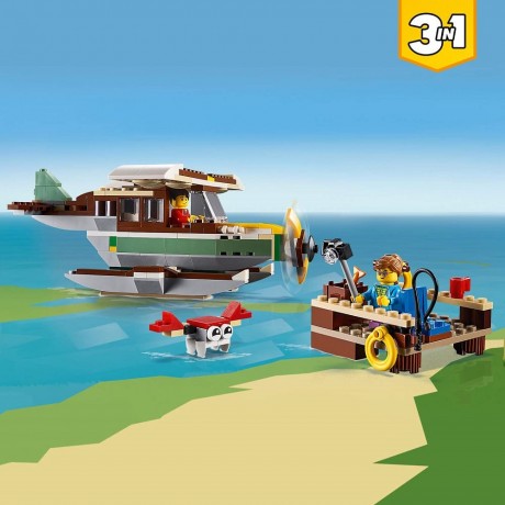 Lego Creator 31093 Riverside Houseboat-2