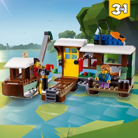 Lego Creator 31093 Riverside Houseboat-1