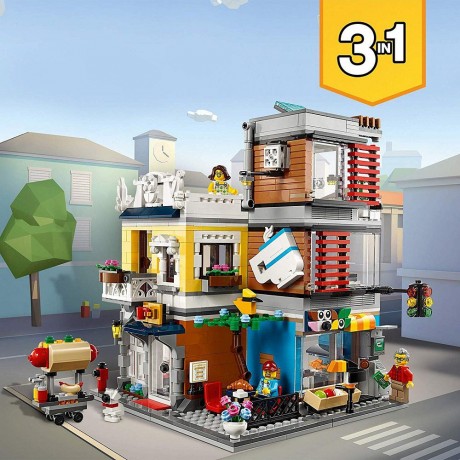 Lego Creator 31097 Townhouse Pet Shop and Cafe-2