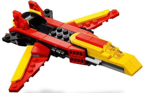 Lego Creator 31124 Supersonic-jet-3