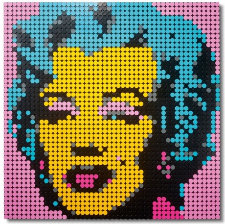 Lego Art 31197 Andy Warhol's Marilyn Monroe-1
