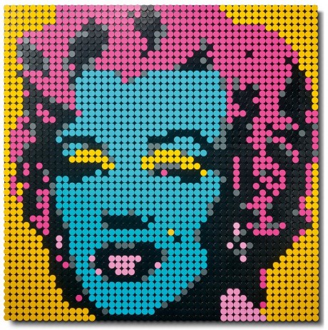 Lego Art 31197 Andy Warhol's Marilyn Monroe-2