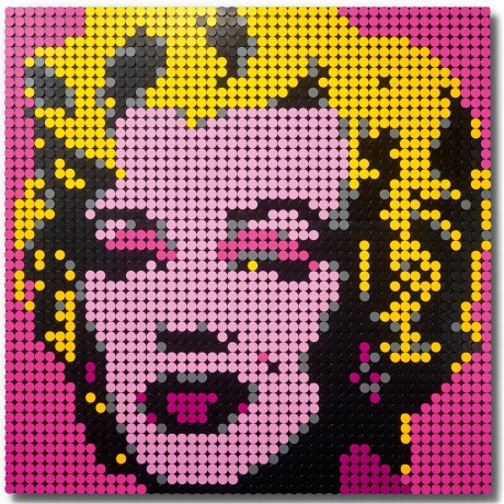 Lego Art 31197 Andy Warhol's Marilyn Monroe-3