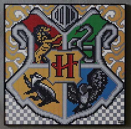 Lego Art 31201 Hogwarts Crests-2