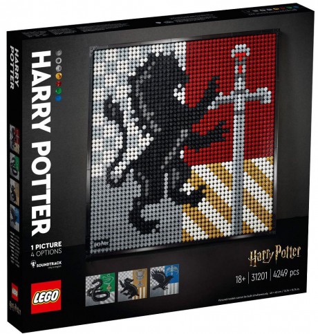 Lego Art 31201 Hogwarts Crests